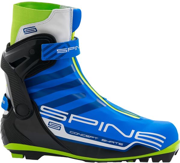 Ботинки для беговых лыж Spine Concept Skate Pro 297 синий 46 р.