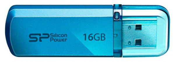 Флешка Silicon Power 16Gb Helios 101 SP016GBUF2101V1B USB2.0 синий