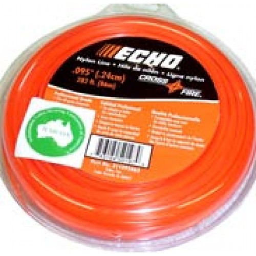 Корд триммерный Echo Cross Fire Line 2.4мм х 15м (крест) C2070105