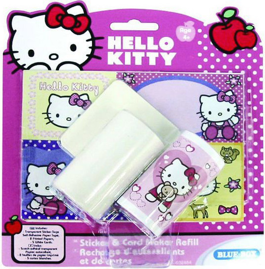 Набор для творчества Hello Kitty 032484 Дополнительный набор стикеров к набору Создай свою открытку