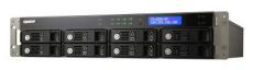 Сетевое хранилище QNAP TS-859U-RP с восемью отсеками для жестких дисков в стоечном исполнении